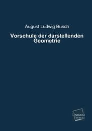 Cover von Vorschule der darstellenden Geometrie