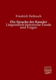 Cover von Die Sprache der Kossäer