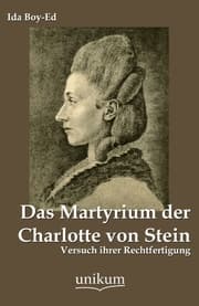 Cover von Das Martyrium der Charlotte von Stein