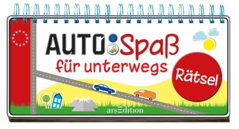 Cover von Auto-Spaß für unterwegs - Rätsel