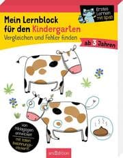 Cover von Mein Lernblock für den Kindergarten - Vergleichen und Fehler finden