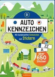Cover von Autokennzeichen - Alle bundesweiten Kennzeichen zum Stickern