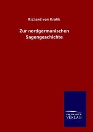 Cover von Zur nordgermanischen Sagengeschichte