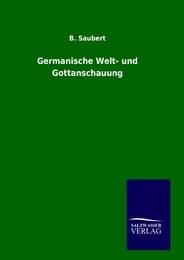 Cover von Germanische Welt- und Gottanschauung