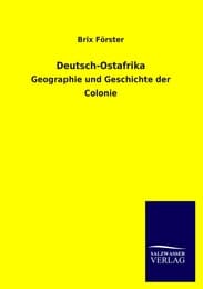 Cover von Deutsch-Ostafrika