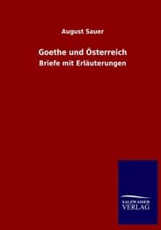 Cover von Goethe und Österreich