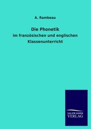 Cover von Die Phonetik