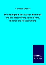 Cover von Die Helligkeit des klaren Himmels