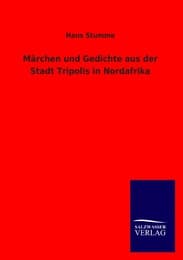 Cover von Märchen und Gedichte aus der Stadt Tripolis in Nordafrika