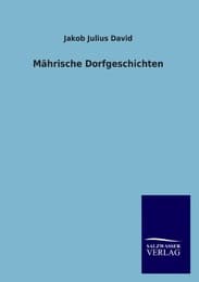Cover von Mährische Dorfgeschichten