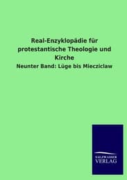 Cover von Real-Enzyklopädie für protestantische Theologie und Kirche