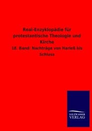 Cover von Real-Enzyklopädie für protestantische Theologie und Kirche