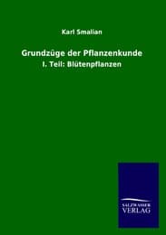 Cover von Grundzüge der Pflanzenkunde