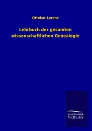 Cover von Lehrbuch der gesamten wissenschaftlichen Genealogie