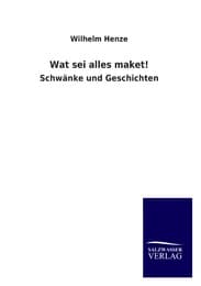 Cover von Wat sei alles maket!