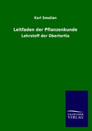 Cover von Leitfaden der Pflanzenkunde