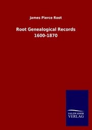 Cover von Root Genealogical Records 1600-1870