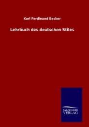 Cover von Lehrbuch des deutschen Stiles