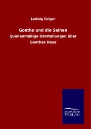 Cover von Goethe und die Seinen