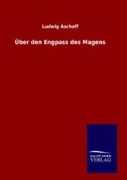 Cover von Über den Engpass des Magens