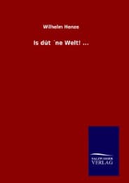 Cover von Is düt 'ne Welt! ...