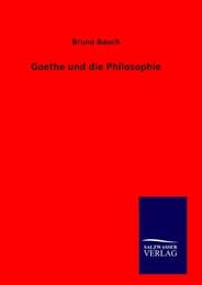Cover von Goethe und die Philosophie