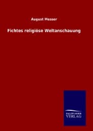Cover von Fichtes religiöse Weltanschauung