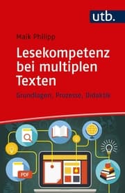 Cover von Lesekompetenz bei multiplen Texten