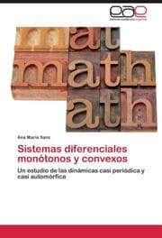 Cover von Sistemas diferenciales monotonos y convexos
