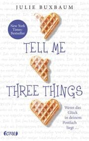 Cover von Tell me three things