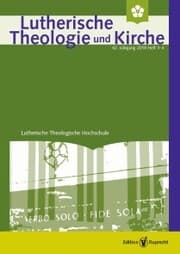 Cover von Lutherische Theologie und Kirche, Heft 03-04/2018 - Einzelkapitel - Johann Rists »Alltägliche Hauszmusik« (1654). Eine barock-lutherische Liedersammlung für den Hausgottesdienst