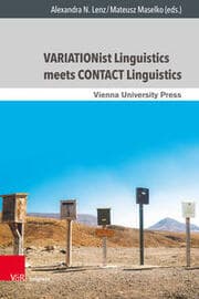Cover von VARIATIONist Linguistics meets CONTACT Linguistics