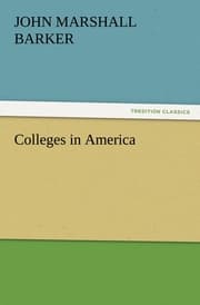 Cover von Colleges in America