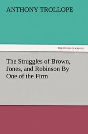 Cover von The Struggles of Brown, Jones, and Robinson By One of the Firm