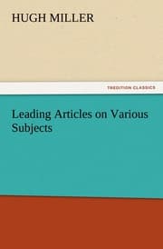 Cover von Leading Articles on Various Subjects