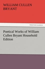 Cover von Poetical Works of William Cullen Bryant Household Edition
