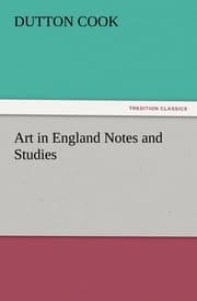 Cover von Art in England Notes and Studies