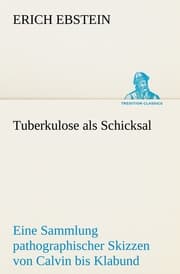 Cover von Tuberkulose als Schicksal