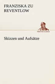 Cover von Skizzen und Aufsätze