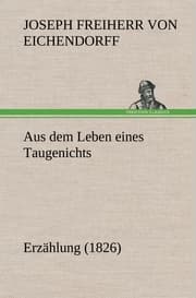 Cover von Aus dem Leben eines Taugenichts