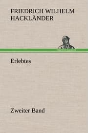 Cover von Erlebtes.Zweiter Band