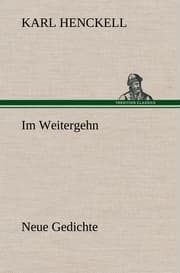 Cover von Im Weitergehn