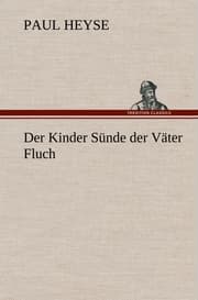 Cover von Der Kinder Sünde der Väter Fluch
