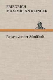 Cover von Reisen vor der Sündfluth