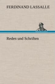 Cover von Reden und Schriften