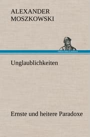 Cover von Unglaublichkeiten