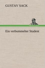 Cover von Ein verbummelter Student