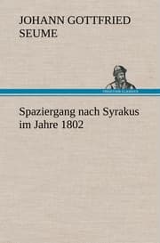 Cover von Spaziergang nach Syrakus im Jahre 1802