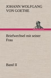 Cover von Briefwechsel mit seiner Frau.Band II