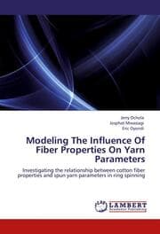 Cover von Modeling The Influence Of Fiber Properties On Yarn Parameters